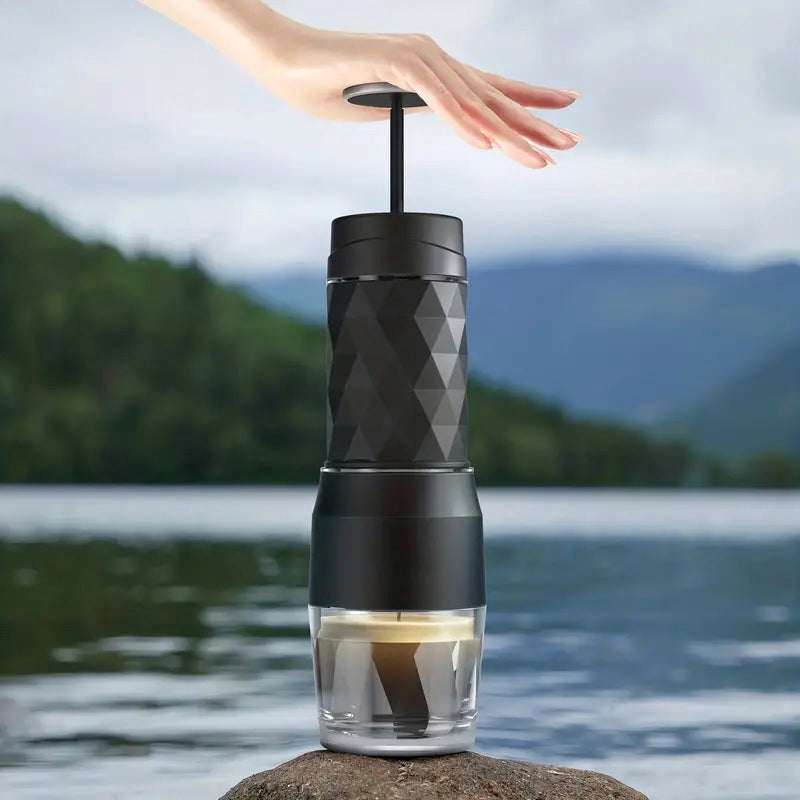Hand Pressure Manual Mini Espresso Capsule Portable Coffee Machine (FREE SHIPPING)