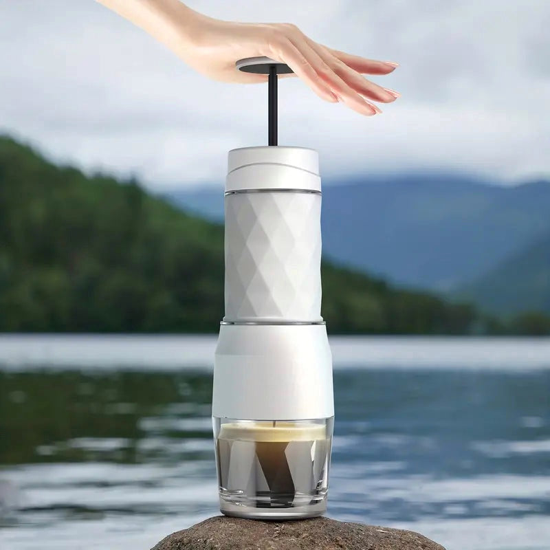 Hand Pressure Manual Mini Espresso Capsule Portable Coffee Machine (FREE SHIPPING)